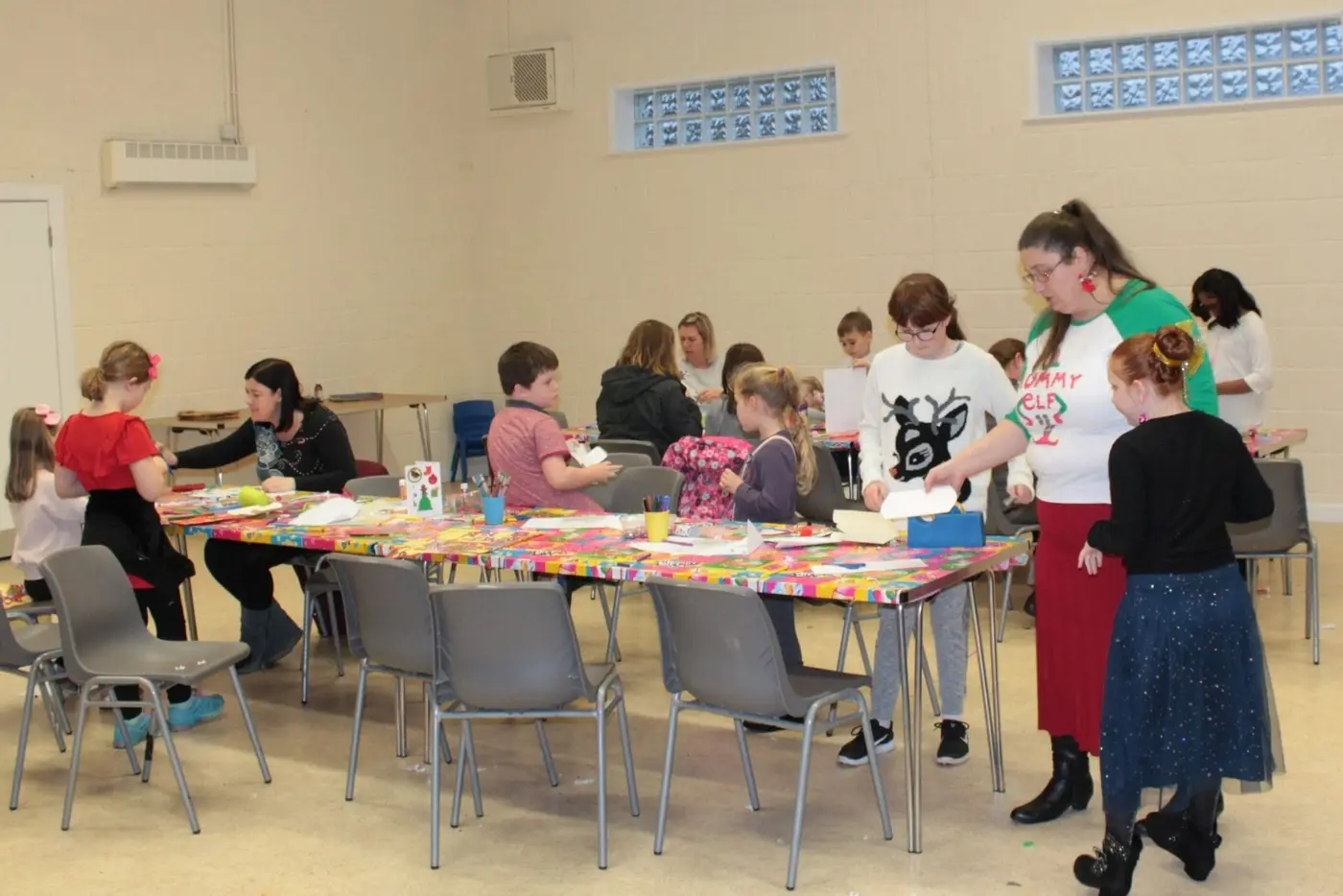 Electronic Christmas Card Making